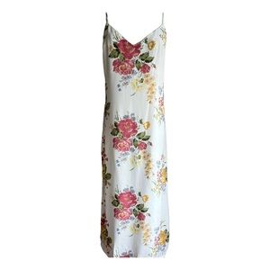 WORN ONCE!!! Reformation Boston Dress Bouquet Midi Slip Dress, Size 0